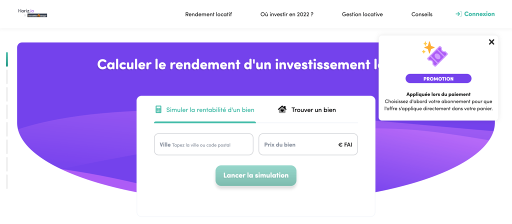 calcul du rendement locatif d'un investissement immobilier