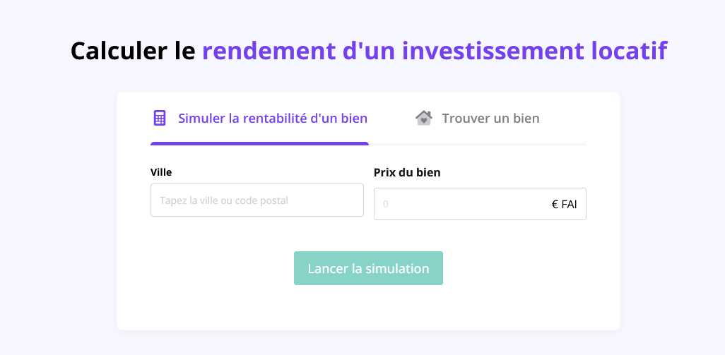 simulateur rendement immobilier Horiz.io : notre avis