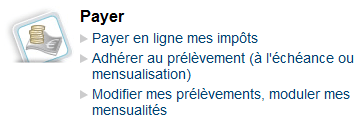 Service de paiement en ligne pour la taxe foncière et la taxe d'habitation